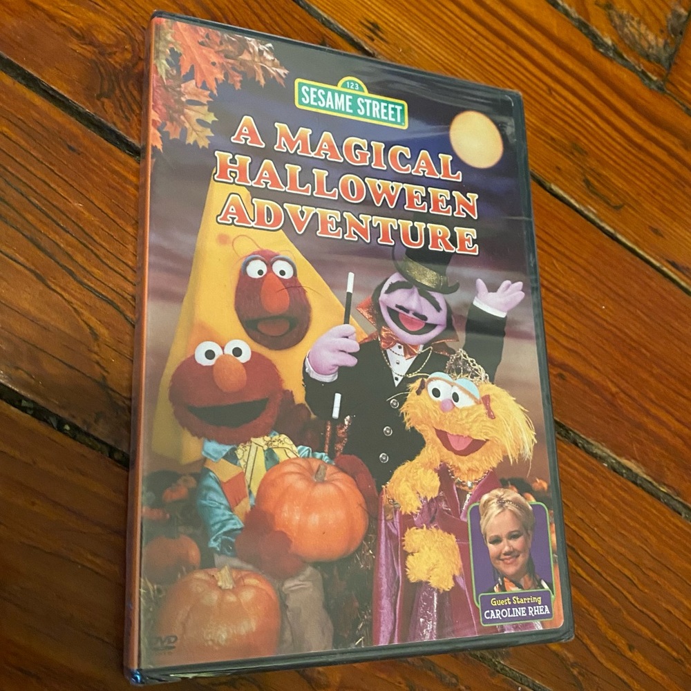 🧩 2/$25 Sesame Street A Magical Halloween Adventure DVD New Factory Sealed